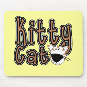 Cute Kitty Cat Tshirts and Gifts Mouse Mat