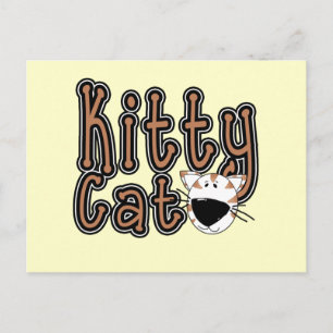 Cute Kitty Cat Tshirts and Gifts Postcard