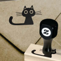 Cute Kitty Cat with Long Whiskers and Long Tail