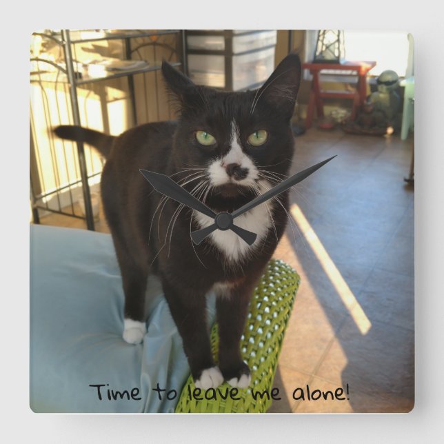 Cute Kitty Clock (Front)