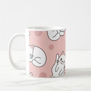 Cute kitty coffee mug
