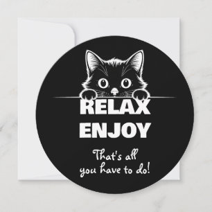 Cute Kitty Minimalistic Design - CAT 1