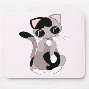 Cute Kitty Mouse Mat
