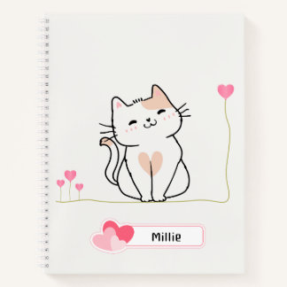 Cute Kitty Notebook