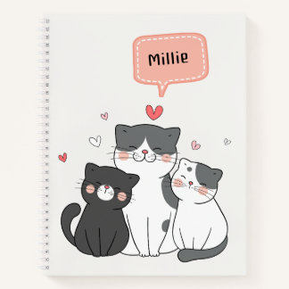 Cute Kitty Notebook
