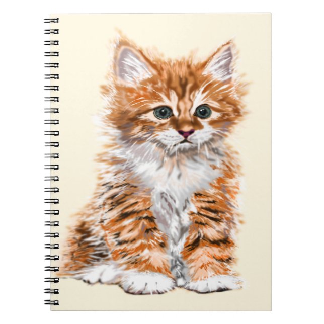 Cute Kitty Notebook (Front)