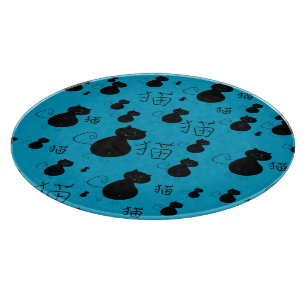 Cute kitty pattern cutting board