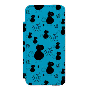 Cute kitty pattern incipio watson™ iPhone 5 wallet case