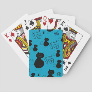 Cute kitty pattern playing cards