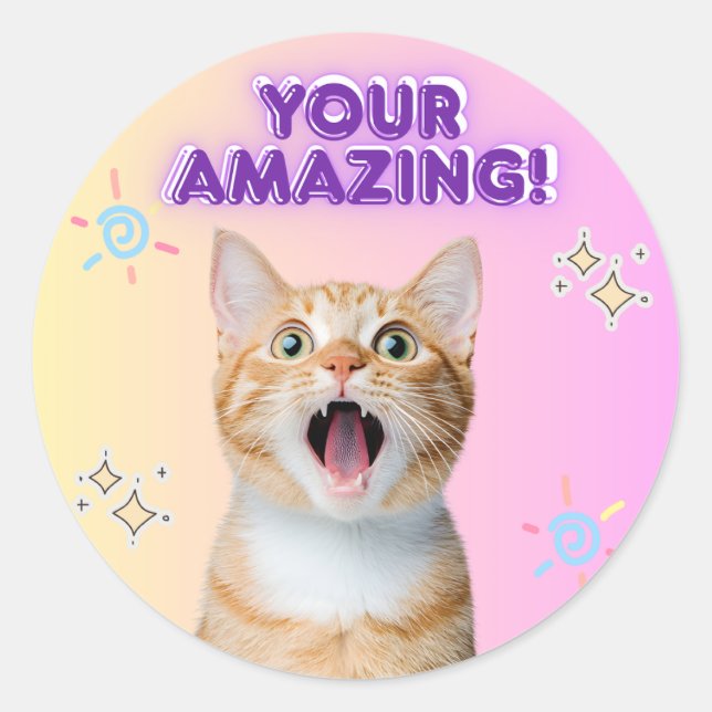 Cute Kitty Stickers (Front)