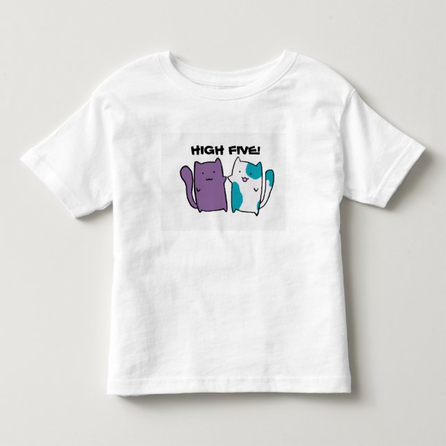 Cute Kitty Toddler Shirt (Front)