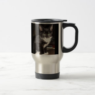 Cute Kitty Travel Mug