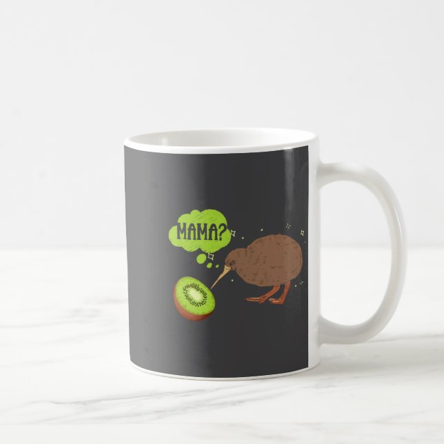 Cute Kiwi Bird Humor New Zealand _1  Coffee Mug (Right)