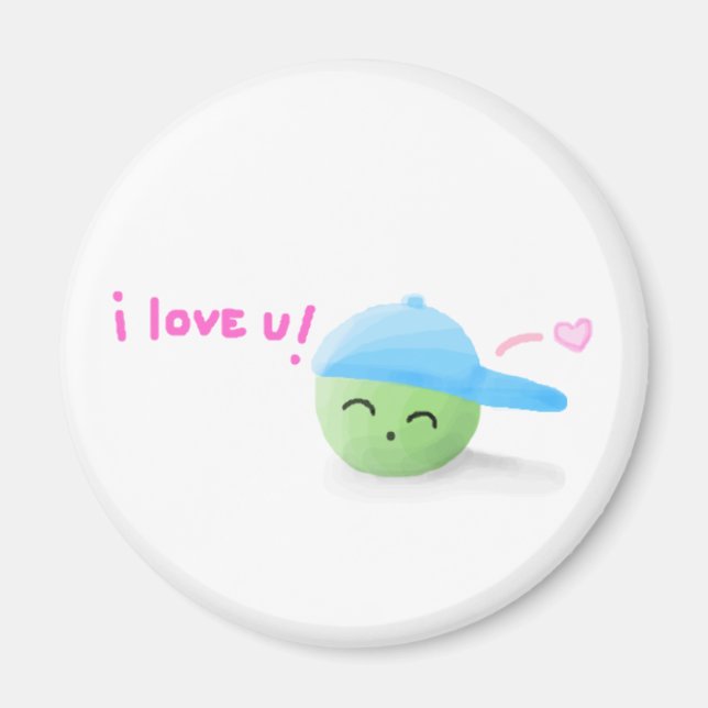 cute kiwibaby magnet (Front)