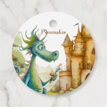 Cute Knight Dragon Castle Birthday Party Kids