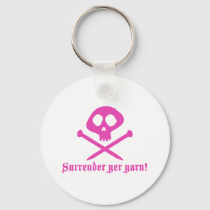 Cute Knitting Key Ring
