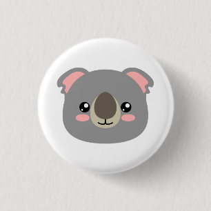 Cute Koala 3 Cm Round Badge