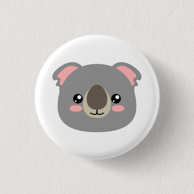 Cute Koala 3 Cm Round Badge (Front)