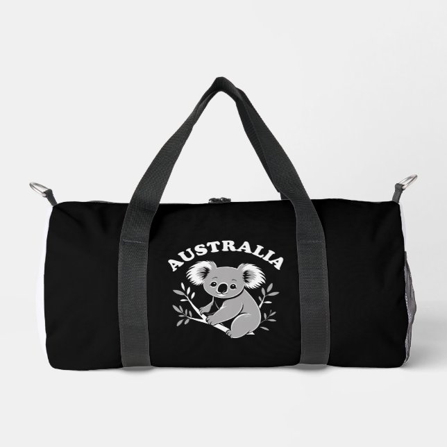 Cute Koala - Australia Duffle Bag (Front)