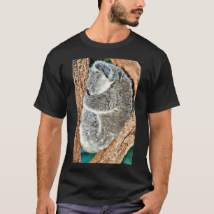 Cute Koala Australian Marsupial Underpainting Koal T-Shirt