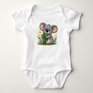 Cute Koala Baby Bodysuit