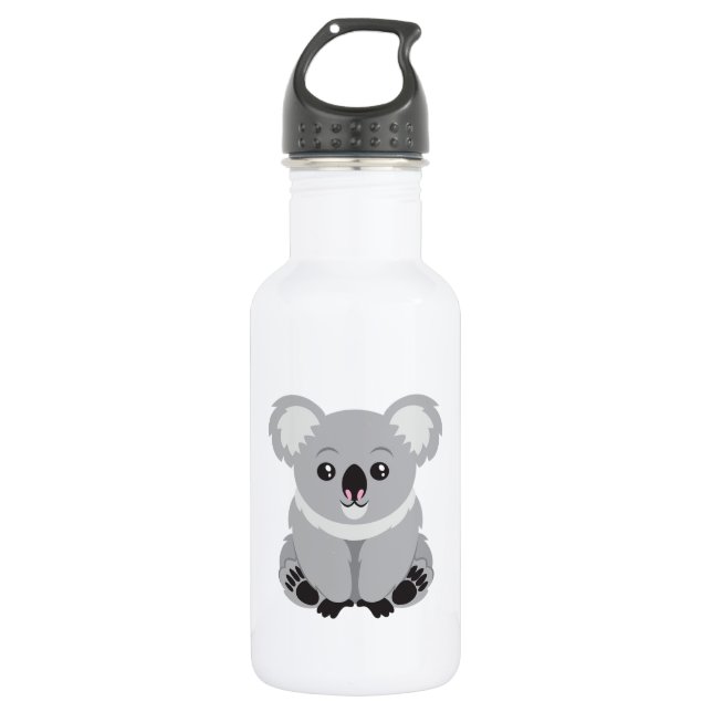 Cute Koala Bear 532 Ml Water Bottle (Front)