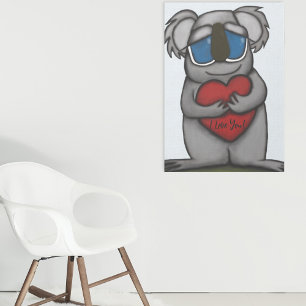 Cute Koala Bear  Canvas Print