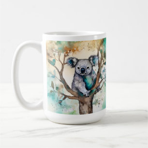 Cute Koala Bear Mug in Tree – Personalise