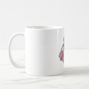 Cute Koala Bear Skateboarder Doodle Coffee Mug