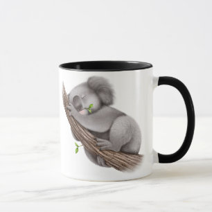 Cute Koala Bear Sleeping Mug