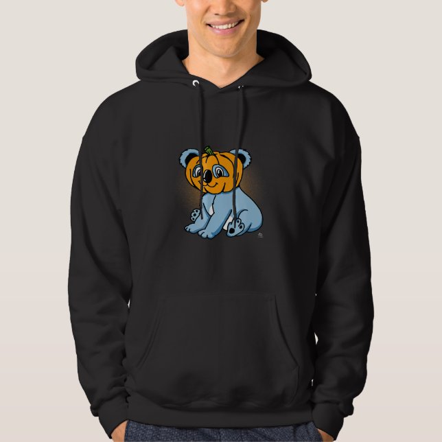 Cute Koala Bear With Pumpkin Halloween 2018 Hoodie (Front)
