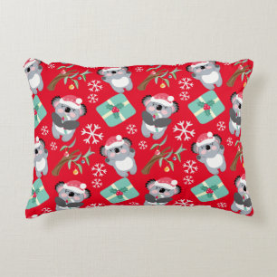 Cute Koala Christmas Decorative Cushion