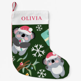 Cute Koala Christmas stocking
