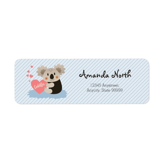 Cute Koala Cuddles ID386 (Front)