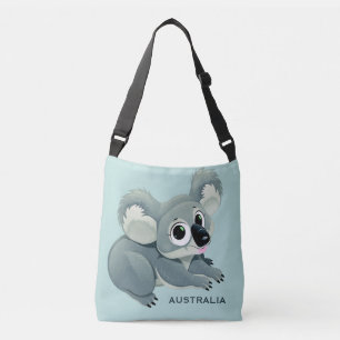 Cute Koala custom text bags