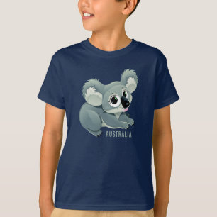 Cute Koala custom text shirts & jackets
