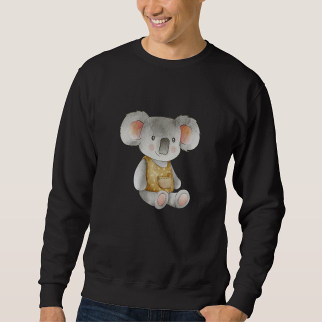 Cute koala cute bear  teddy bear sweatshirt (Front)