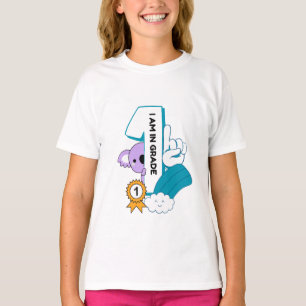 Cute Koala First Grade Shirt I am in 1st Grade