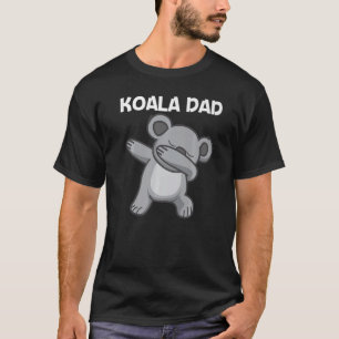 Cute Koala For Dad Men Australian Zoo Animal T-Shirt
