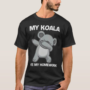 Cute Koala For Kids Boys Australian Zoo Animal   T-Shirt