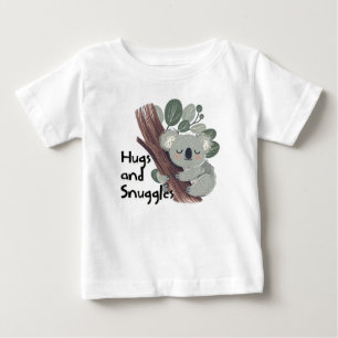 Cute Koala Hugs and Snuggles Baby T-Shirt