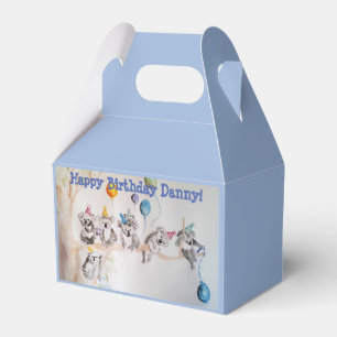 Cute Koala Koalas Boys Birthday Cake Favour Box