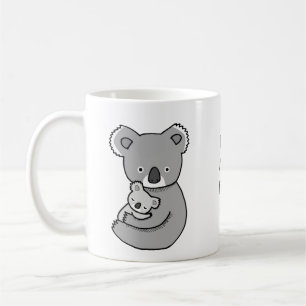 Cute Koala Mom and Baby Sweet mothers day gift  Coffee Mug