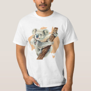 Cute Koala Mom and Baby T-Shirt
