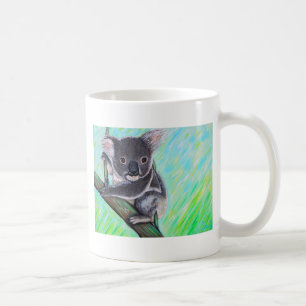 Cute Koala Painting Coffee Mug