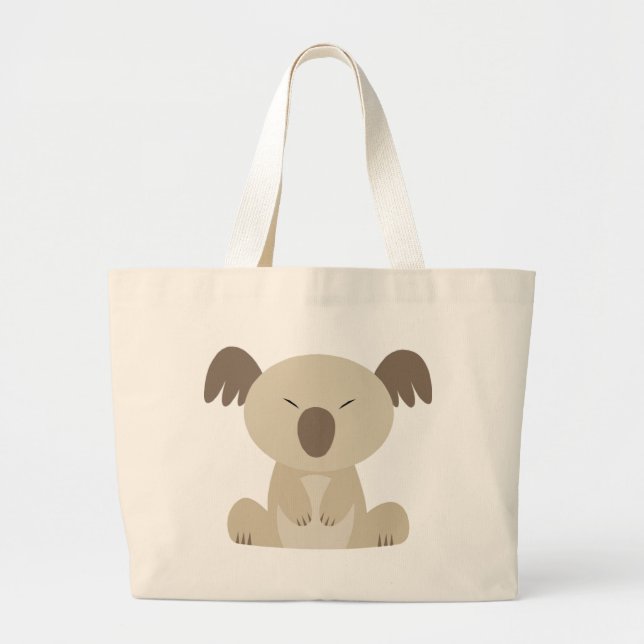 Cute Koala Tote Bag (Front)