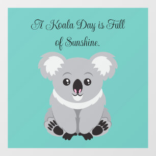 Cute Koala Window Cling