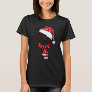 Cute Koala with Santa Hat Xmas Koala For Women Ki T-Shirt