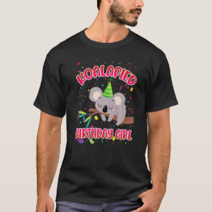 Cute Koalafied Birthday Girls Koala Bear Kids 3 T-Shirt