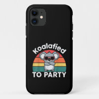 Cute Koalafied Party Funny Koala design gift